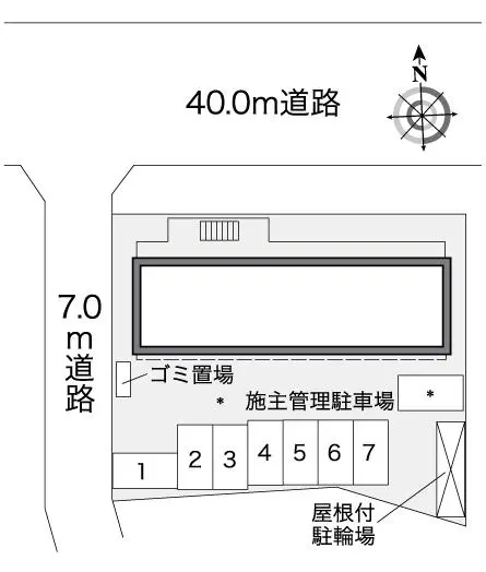 名古屋市名東区上社３丁目 月極駐車場